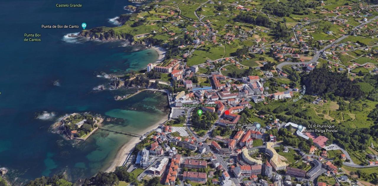 Luminoso Y Acogedor Apartamento En La Playa Oleiros Exteriér fotografie